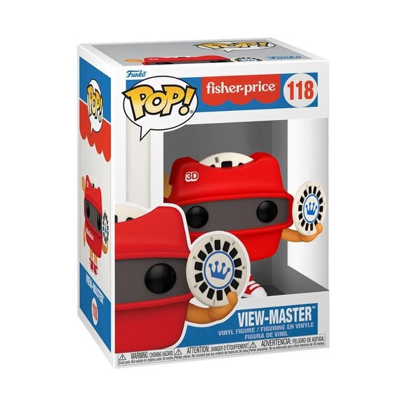 Fisher Price Retro Toy View-Master Funko Pop! Vinyl Figure #118 FULL BOX of 6 - Picture 1 of 13